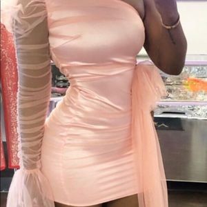 Pink Tull Dress
